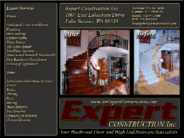 Seattle Hardwood Flooring Installation and Repair hardwood floor advertisment